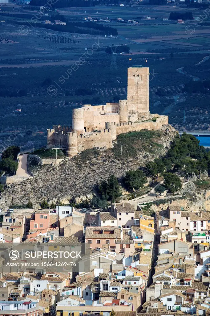 Spain , Valencia Region , Alicante Province,Biar City , Biar Castle