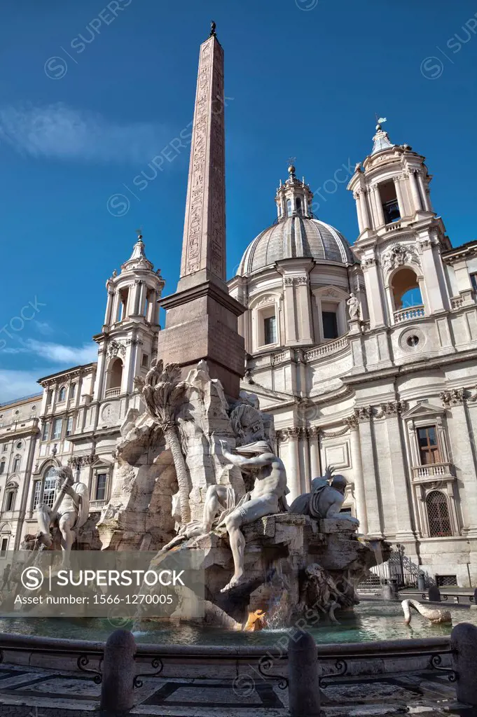 Piazza Navona in Rome, Italy