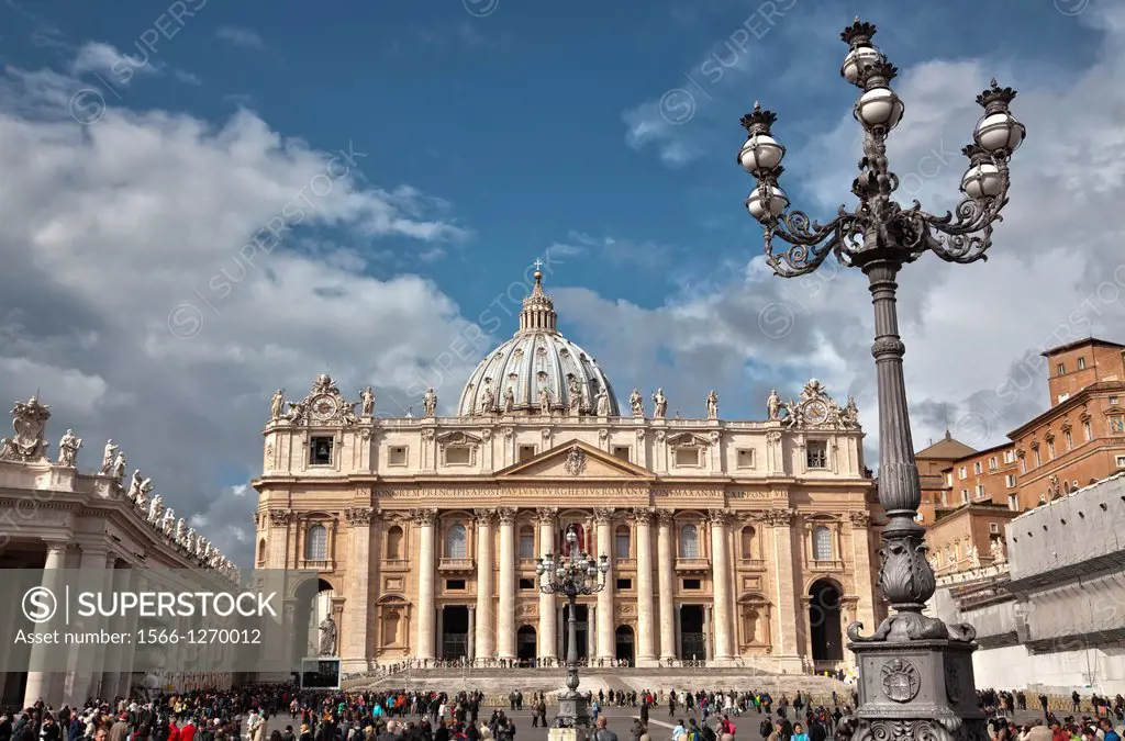 Saint Peter´s Basilica in Rome, Italy