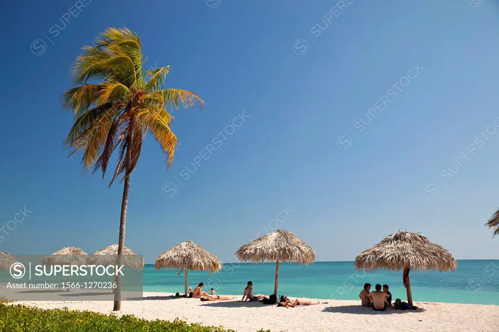 beach Playa Ancon near Trinidad, Cuba, Caribbean