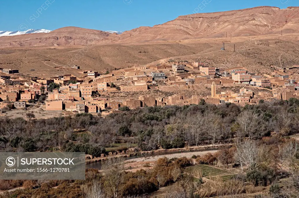 Boumalne du Dades. Dades Valley, Morocco