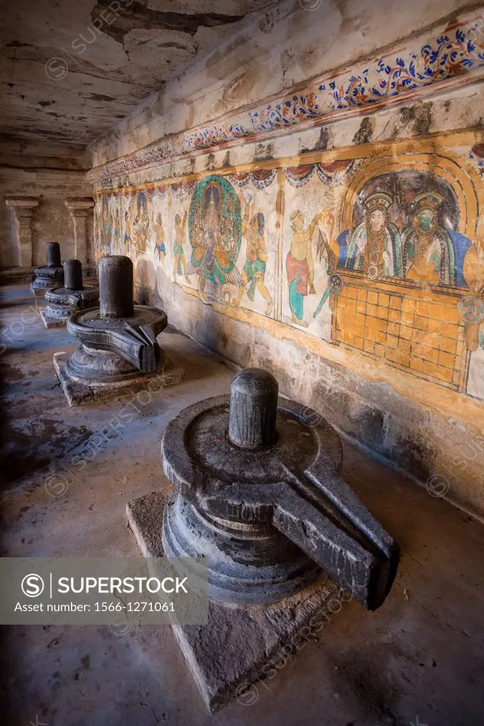 India , Tamil Nadu State , Thanjavour City (Tanjor), Sri Brihadeshwara Temple (W.H.) , detail