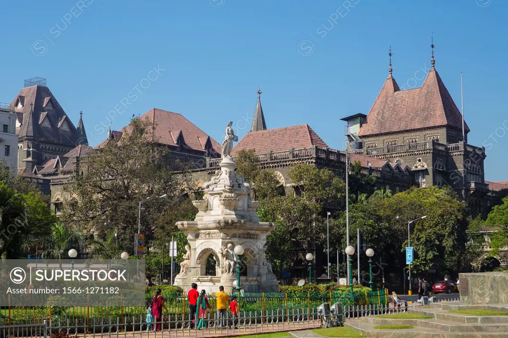 India , Maharastra State, Mumbay City, Colaba District ,Hutatma Square, Flora Fountain