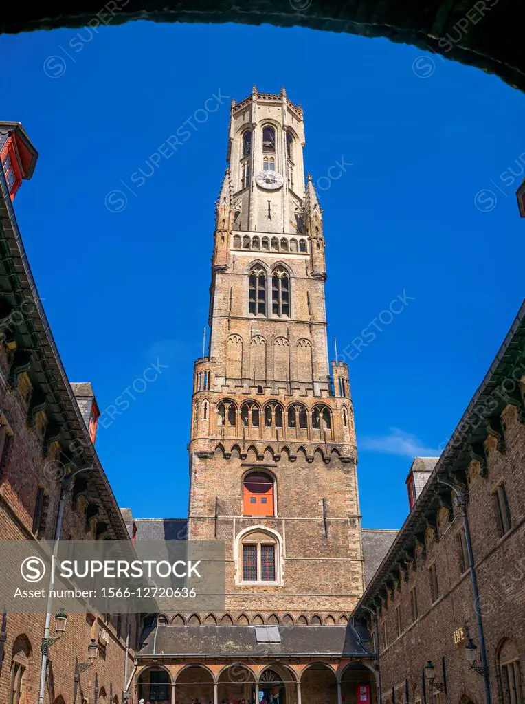 Bell tower, Bruges, Belgium