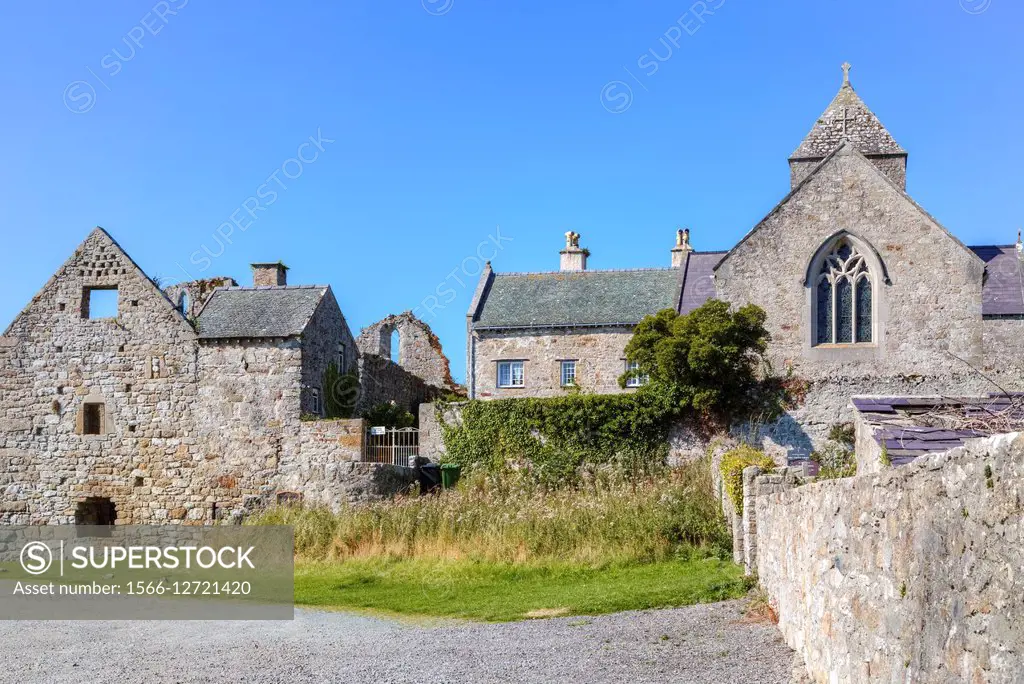 Penmon Priory, Isle of Anglesey, Wales, United Kingdom.