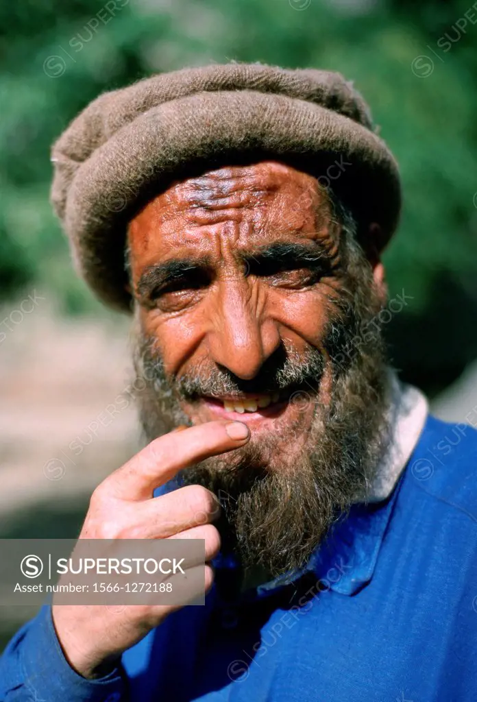 Muslim farmer in Northern Pakistan