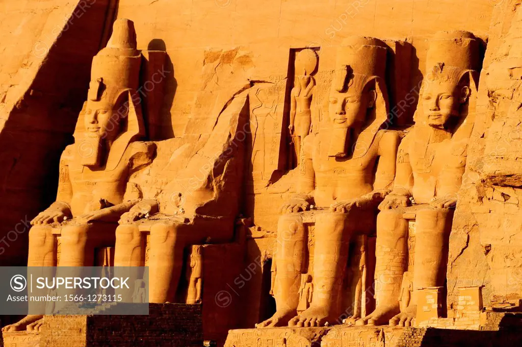 Egypt- The Great Temple.The Abu Simbel temples temples in Abu Simbel (  in Arabic) in Nubia, southern Egypt. They are situated on the western b...