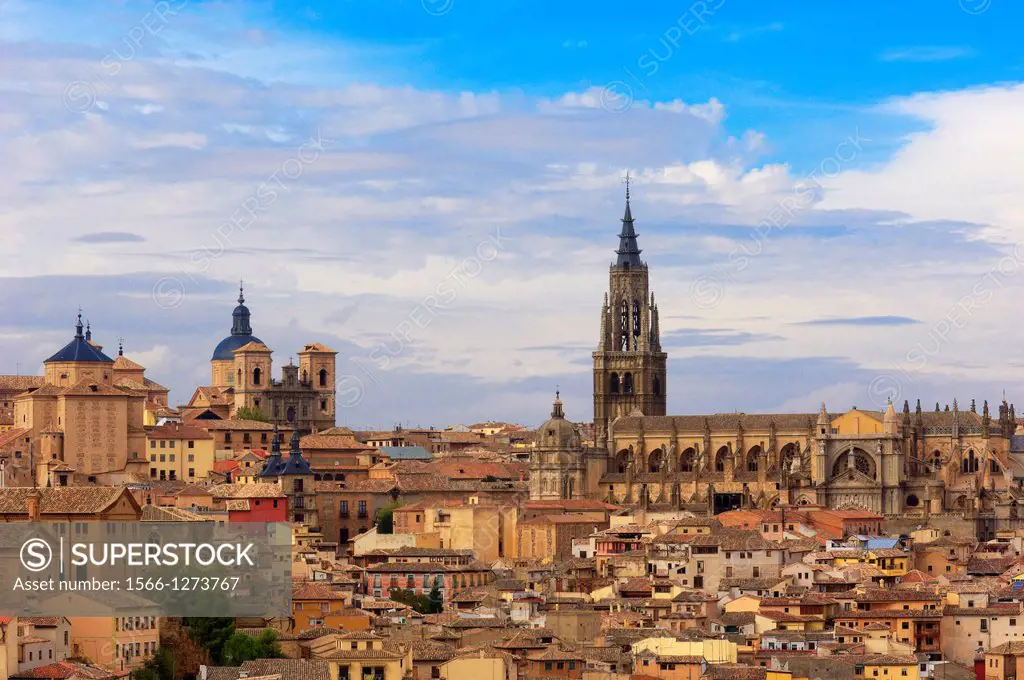 Toledo, Old town, Cahedral, UNESCO World Heritage site, Castilla la Mancha, Spain.