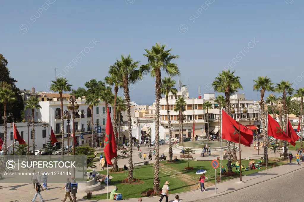 Place du 9 Avril, Tangier, Tanger, Morocco.
