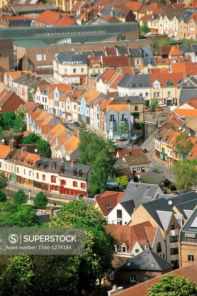 neighbourhood of St-Leu, Amiens, Somme department, Picardy region, France, Europe
