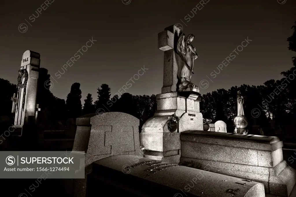 la almudena cemetery in madrid
