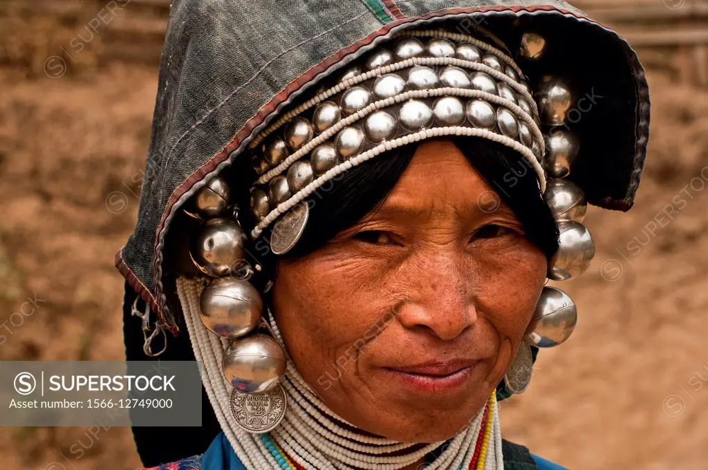 Ethnic group Akha at Pintok and Wan Pin village, Shan upland, Myanmar