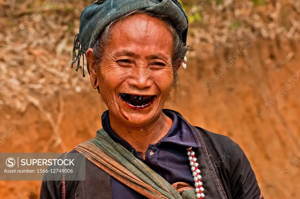 Aeng Holoung ethnic group at Nan Lin Kow village, Shan upland, Myanmar