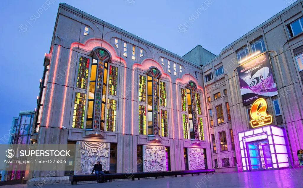 Friedrichstadt Palast, revue theater, Mitte district, Berlin, Germany, Europe.