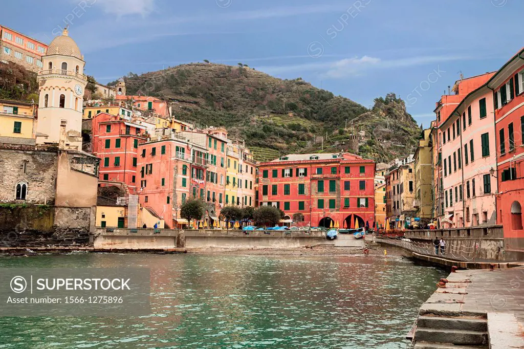 Vernazza, Cinque Terre, Liguria, Italy,.