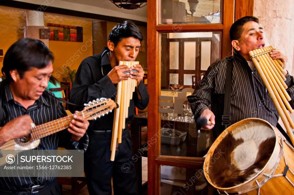 Local traditional music Players , Arequipa, Peru