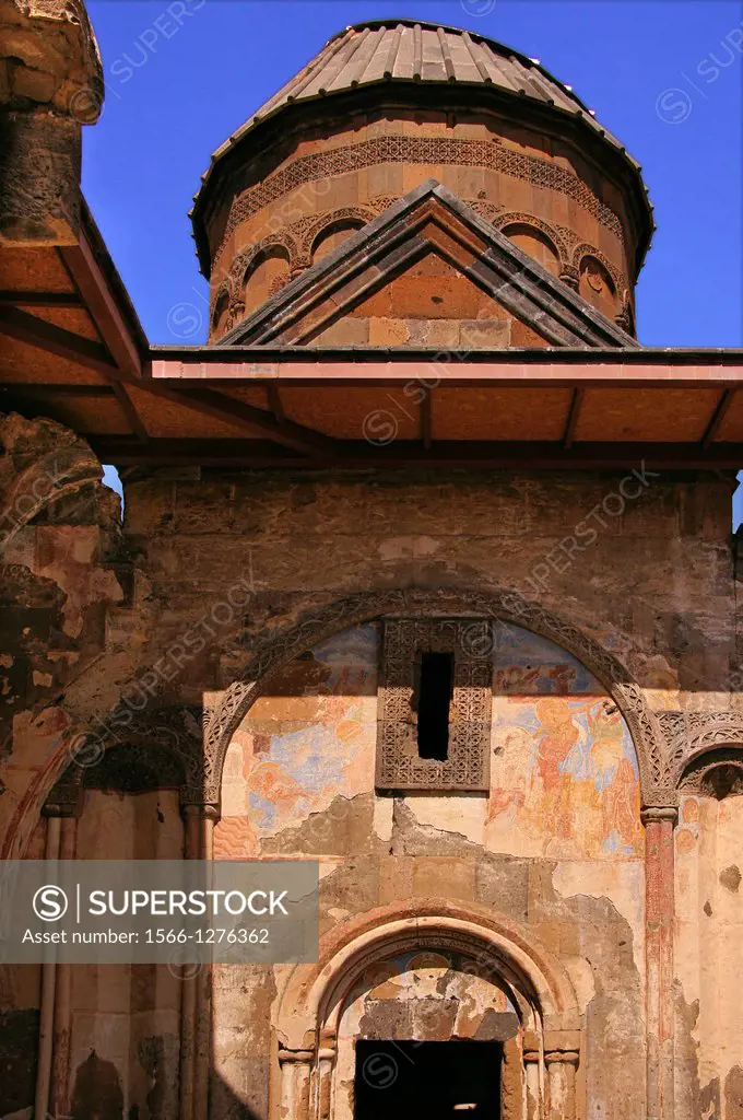 Medieval Armenian Sirli Kilise (Church of St Gregory of Tigran Honents, 1215), Ani, Anatolia, Turkey