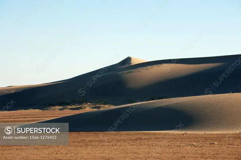 Sand dunes, Skeleton Coast National Park, Namibia.