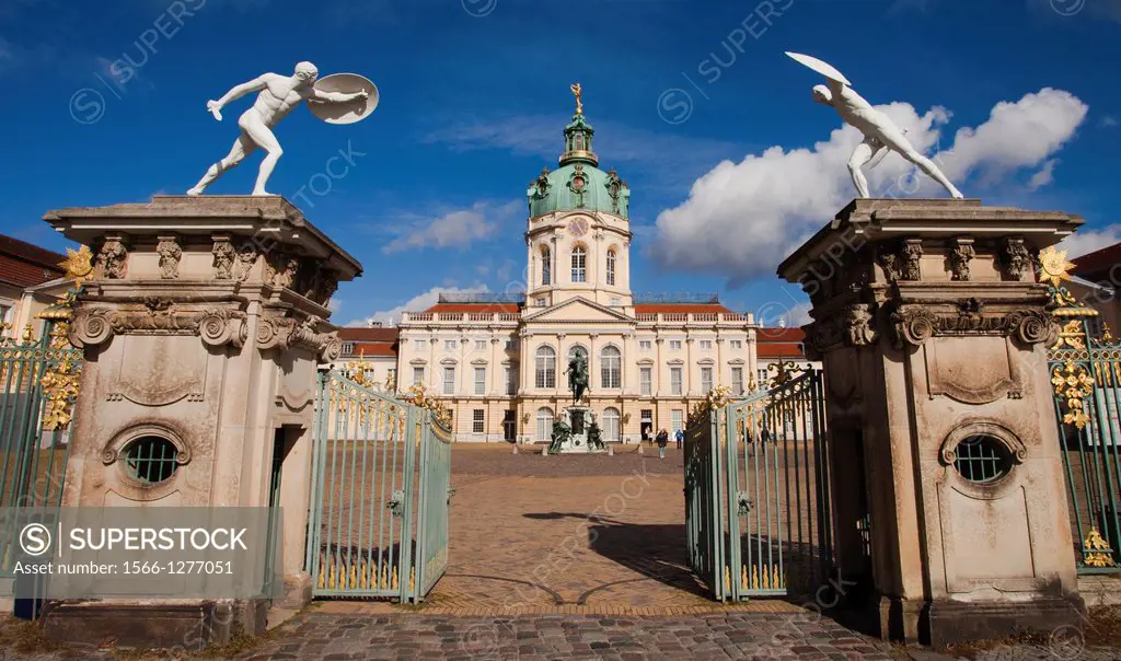 Charlottenburg Palace or Schloss Charlottenburg, Charlottenburg district, Berlin, Germany, Europe.
