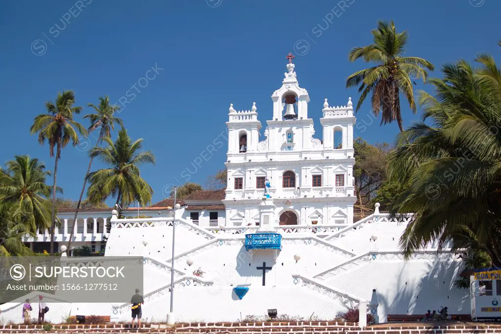 India , Goa State,Panjim City ,Church of Our Lady of Immaclate Conception