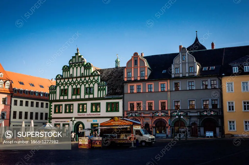 market square, Weimar Germany