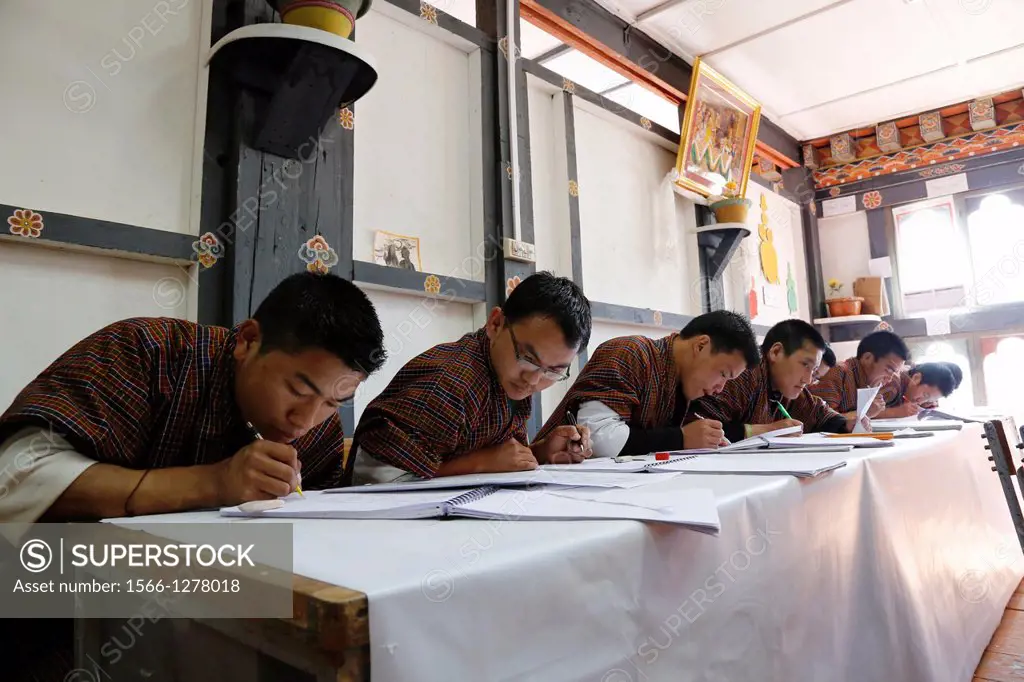 Bhutan (kingdom of), City of Thimphu, Zorig Chusum school of traditional arts, designing