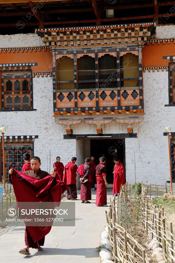 Bhutan (kingdom of), City of Thimphu, Simtokha dzong one of the most ancients bhutanese fortresses