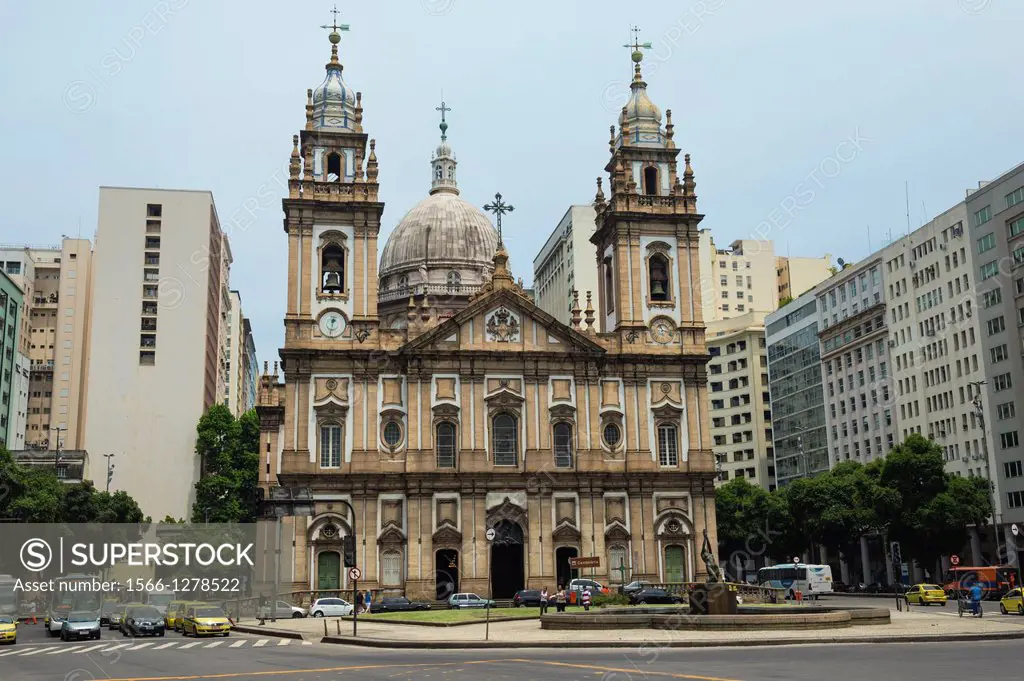 La Candelaria Church, Rio de Janeiro, Brazil.
