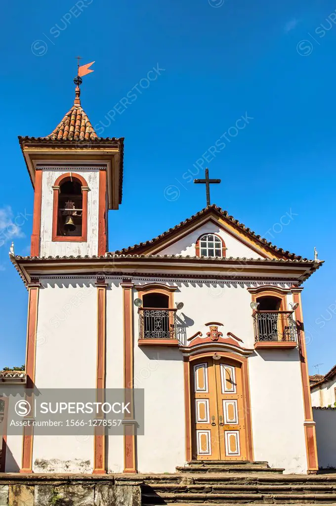 Do Bomfin Church, Diamantina, Minas Gerais, Brazil.