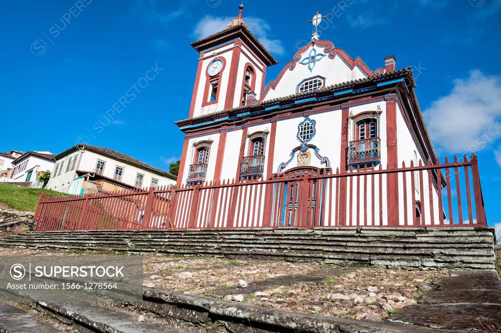 Sao Francisco de Assis Church, Diamantina, Minas Gerais, Brazil.