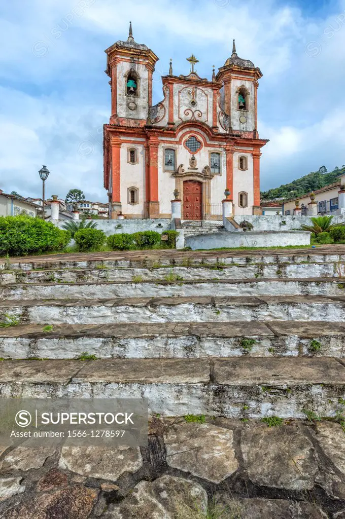 Nossa Senhora do Conceiçao Church, Ouro Preto, Minas Gerais, Brazil.