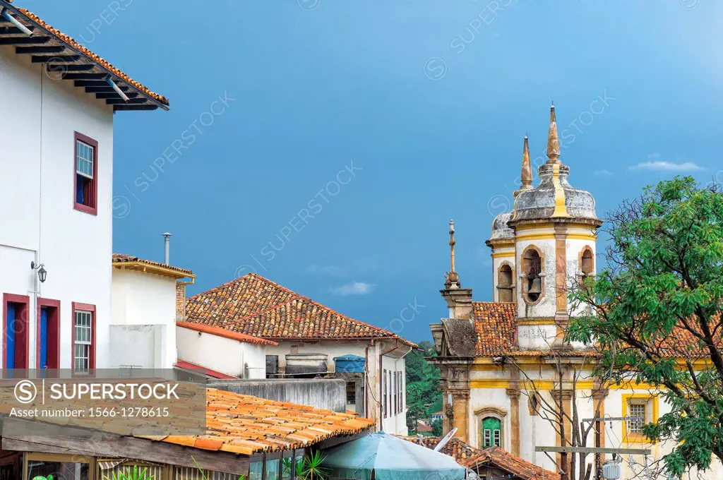 Sao Francisco de Assis Church, Ouro Preto, Minas Gerais, Brazil.