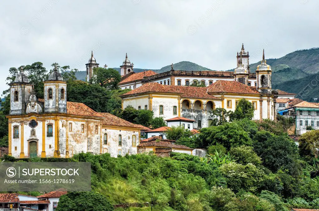 Nossa Senhora das Merces e Perdoes Church, Ouro Preto, Minas Gerais, Brazil.