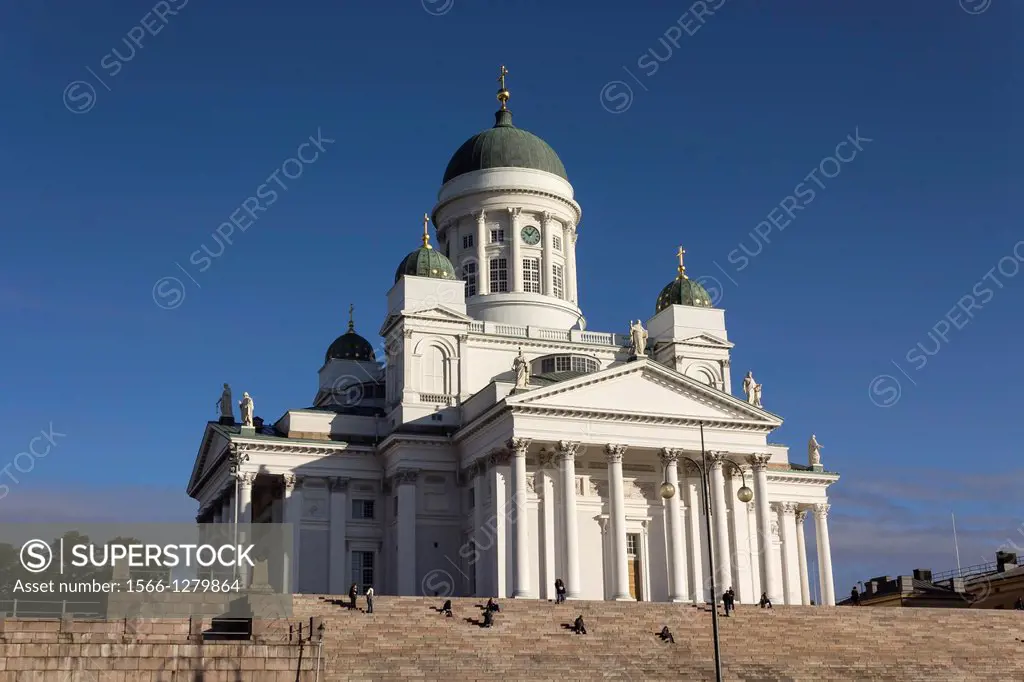 St. Nicholas cathedral. Evangelical Lutheran cathedral of the Diocese of Helsinki, located in the centre of Helsinki, Finland.