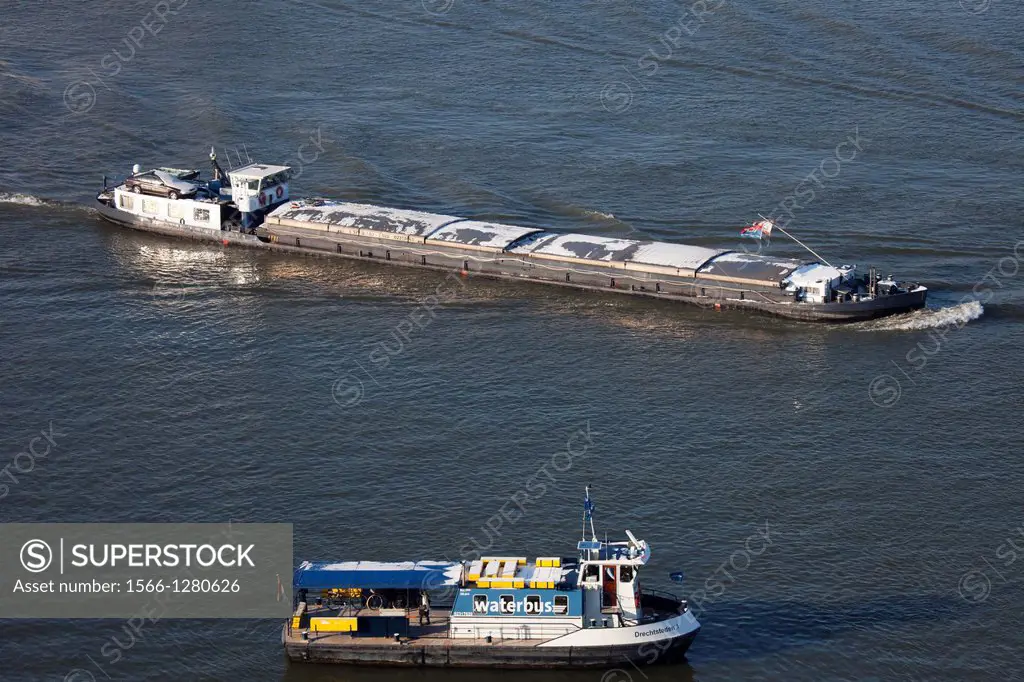 river transport in the Netherlands.