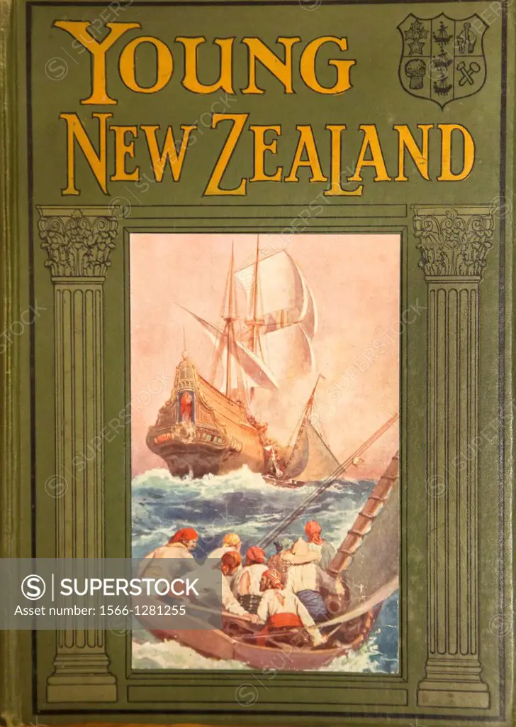 Young New Zealand, adventure stories for children, published circa 1920.