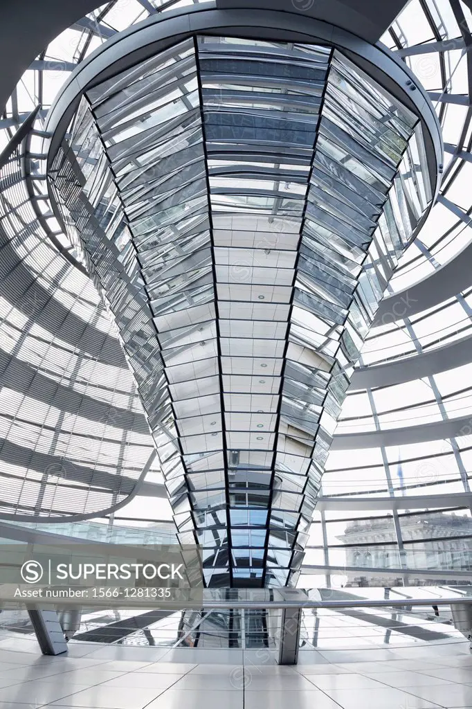 Reichstag Dome, Berlin modern achitecture of the government building