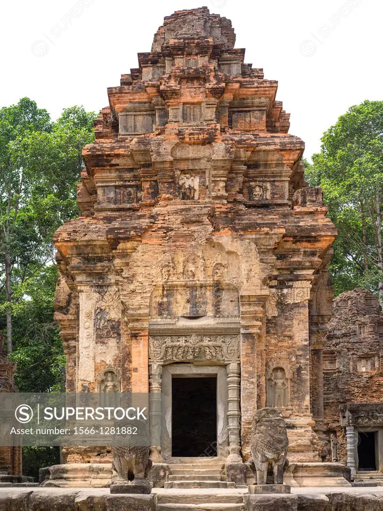 Preah Ko was the first temple to be built in the ancient and now defunct city of Hariharalaya (in the area that today is called Roluos), some 15 kilom...