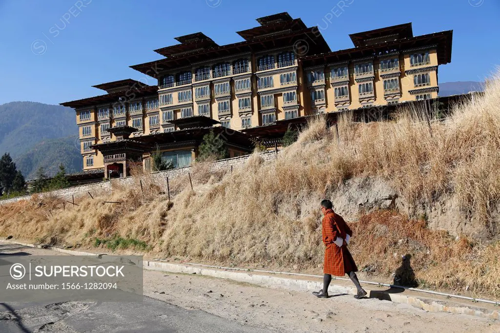 Bhutan (kingdom of), City of Thimphu, Hotel Taj Tashi