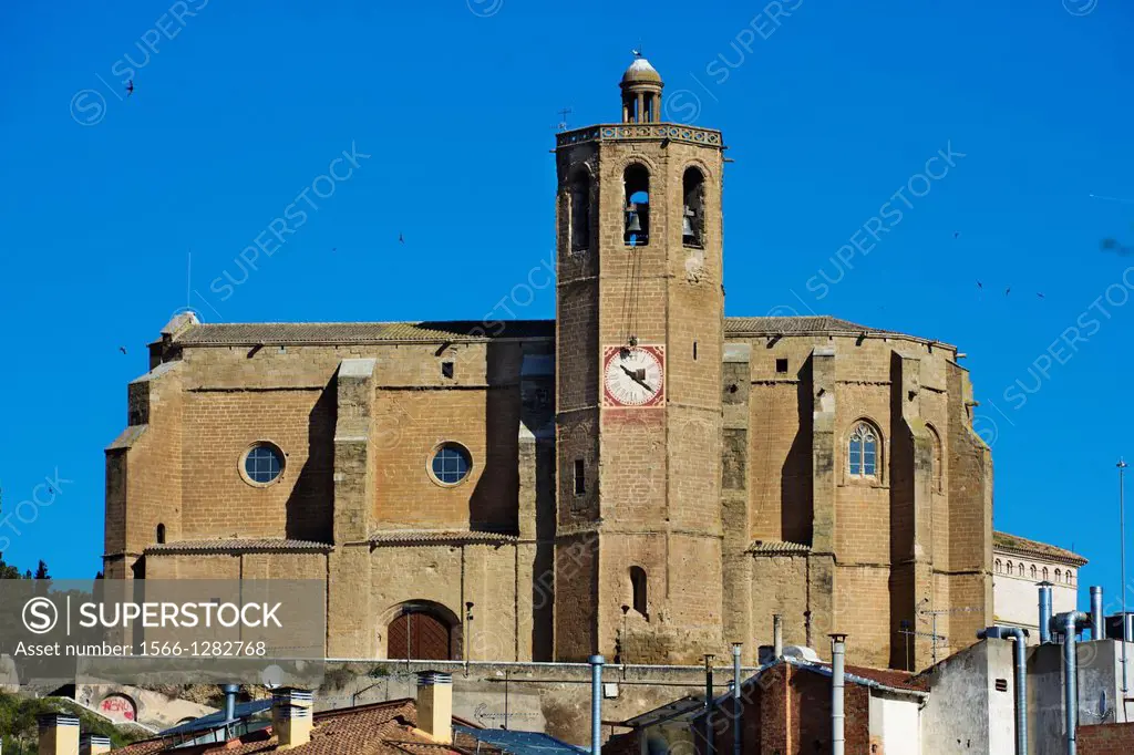 Santa Maria church. Gothic. Balaguer, Noguera count, Lleida province, Catalunya.