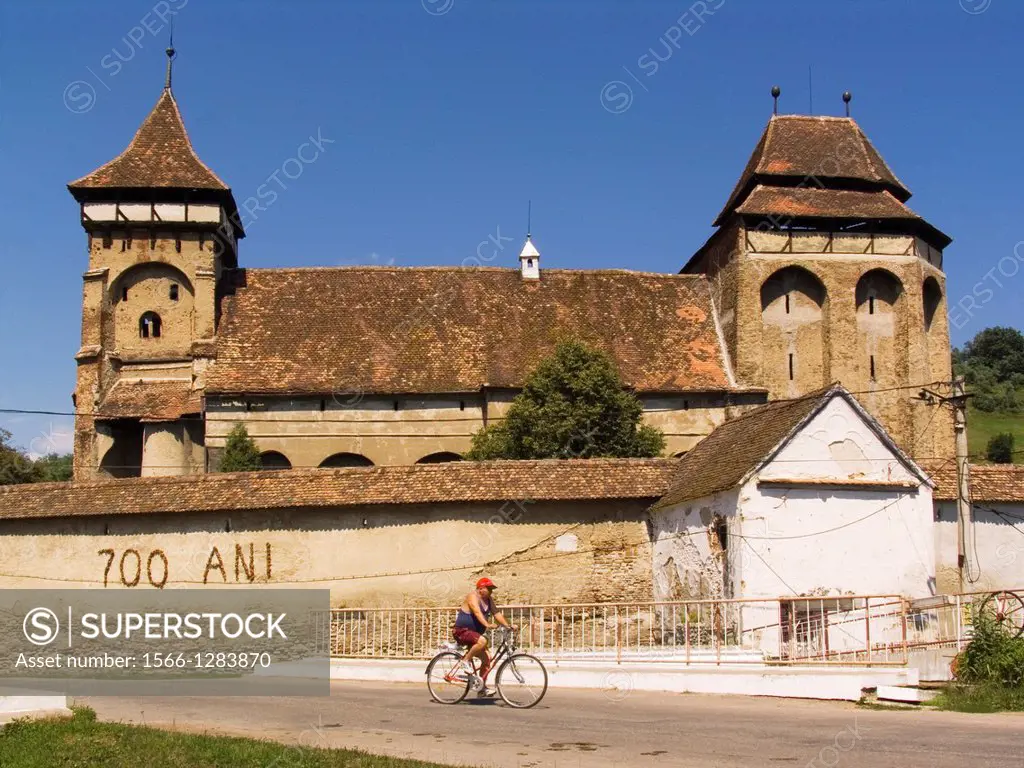 europe, romania, transylvania, valea viilor, fortified church.
