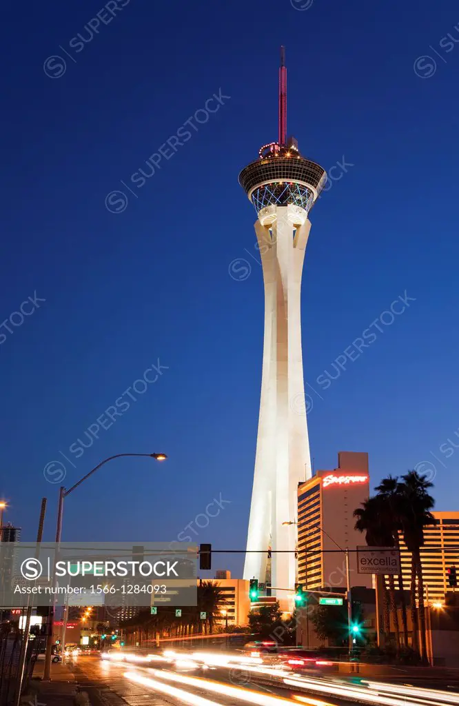 The Stratosphere Hotel and Casino, Las Vegas.