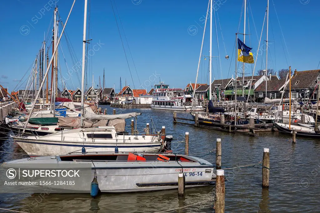 Marken, Waterland, North Holland, Netherlands.