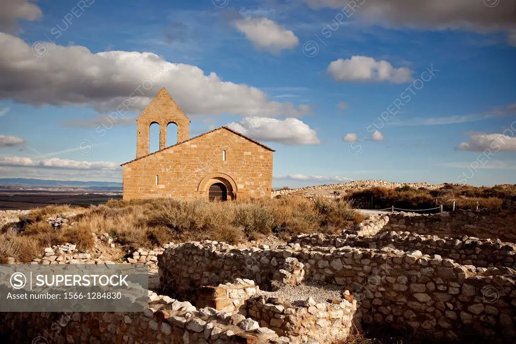 Saint Nicolas church. Rada, Navarre, Spain