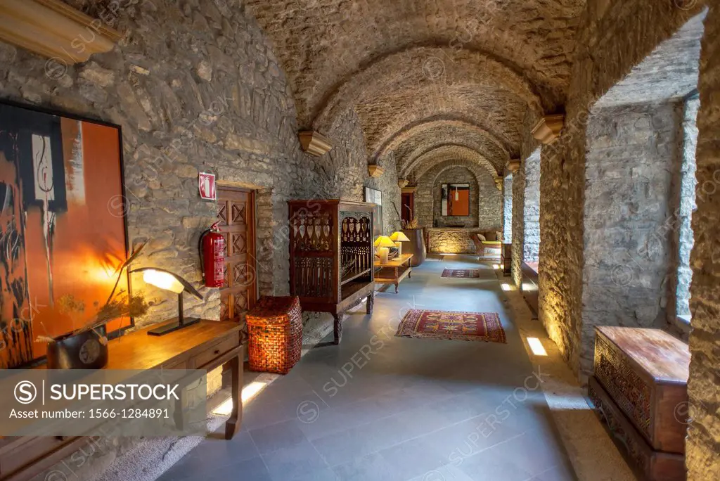 Boltaña Monastery, Huesca, Spain.