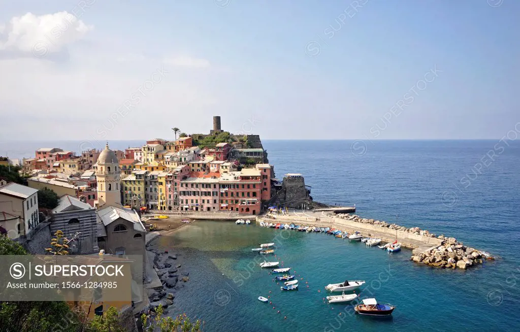 Italy, Liguria, West Coast, Vernazza