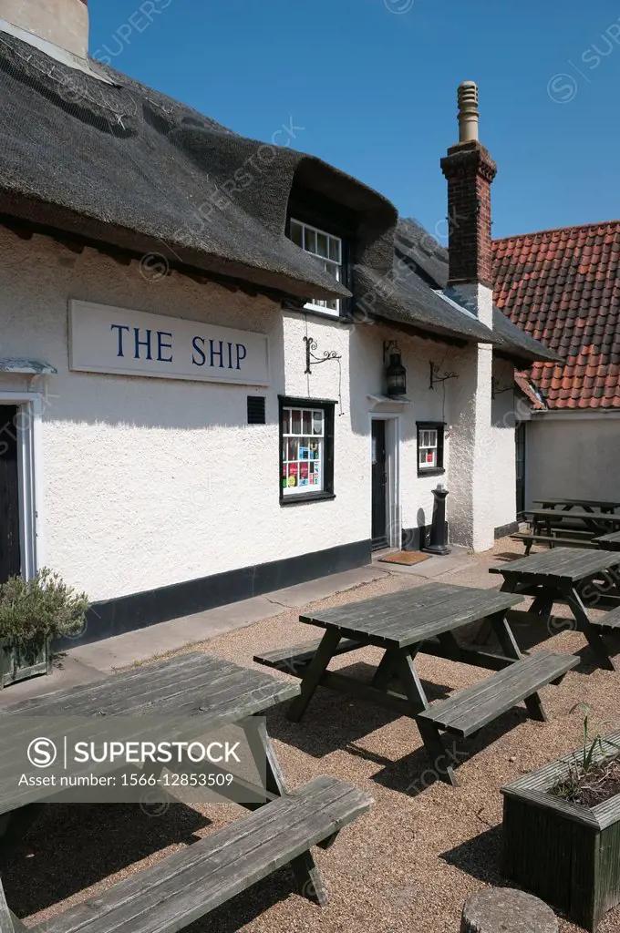 The Ship - local pub in Levington, Suffolk, UK.