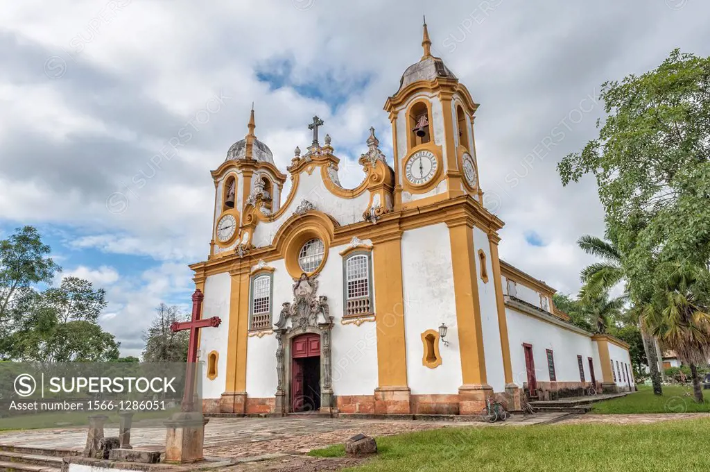 Matriz de Santo Antonio Church, Tiradentes, Minas Gerais, Brazil.