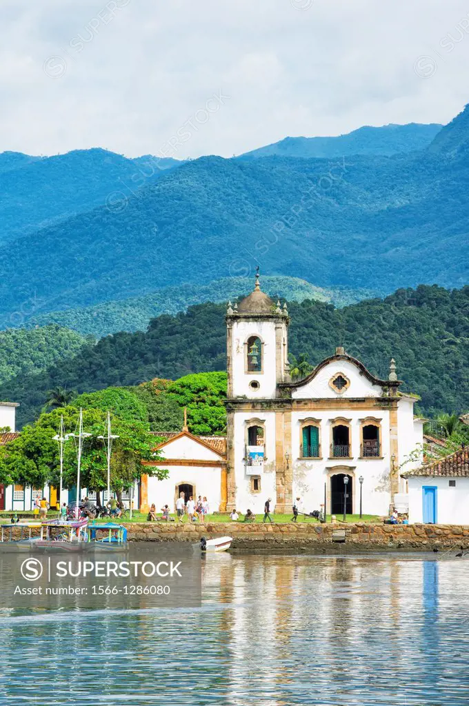 Santa Rita Church, Paraty, Rio de Janeiro state, Brazil.