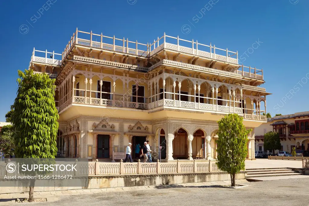 Jaipur City Palace, Jaipur, Rajasthan, India.